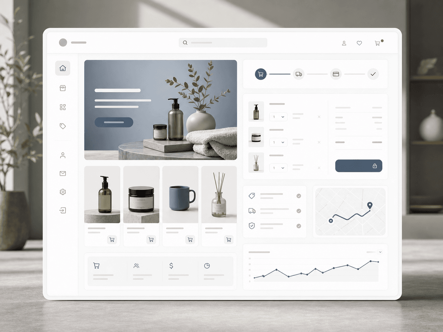 Individueller WooCommerce Shop mit Storefront, Produktverwaltung, Checkout und Versand