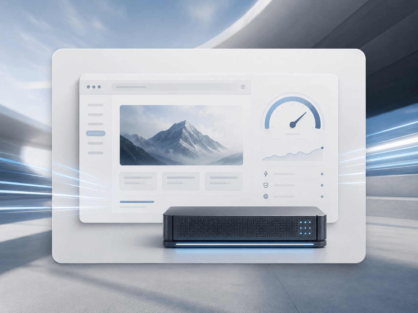 High performance website hosting with monitoring and stable infrastructure