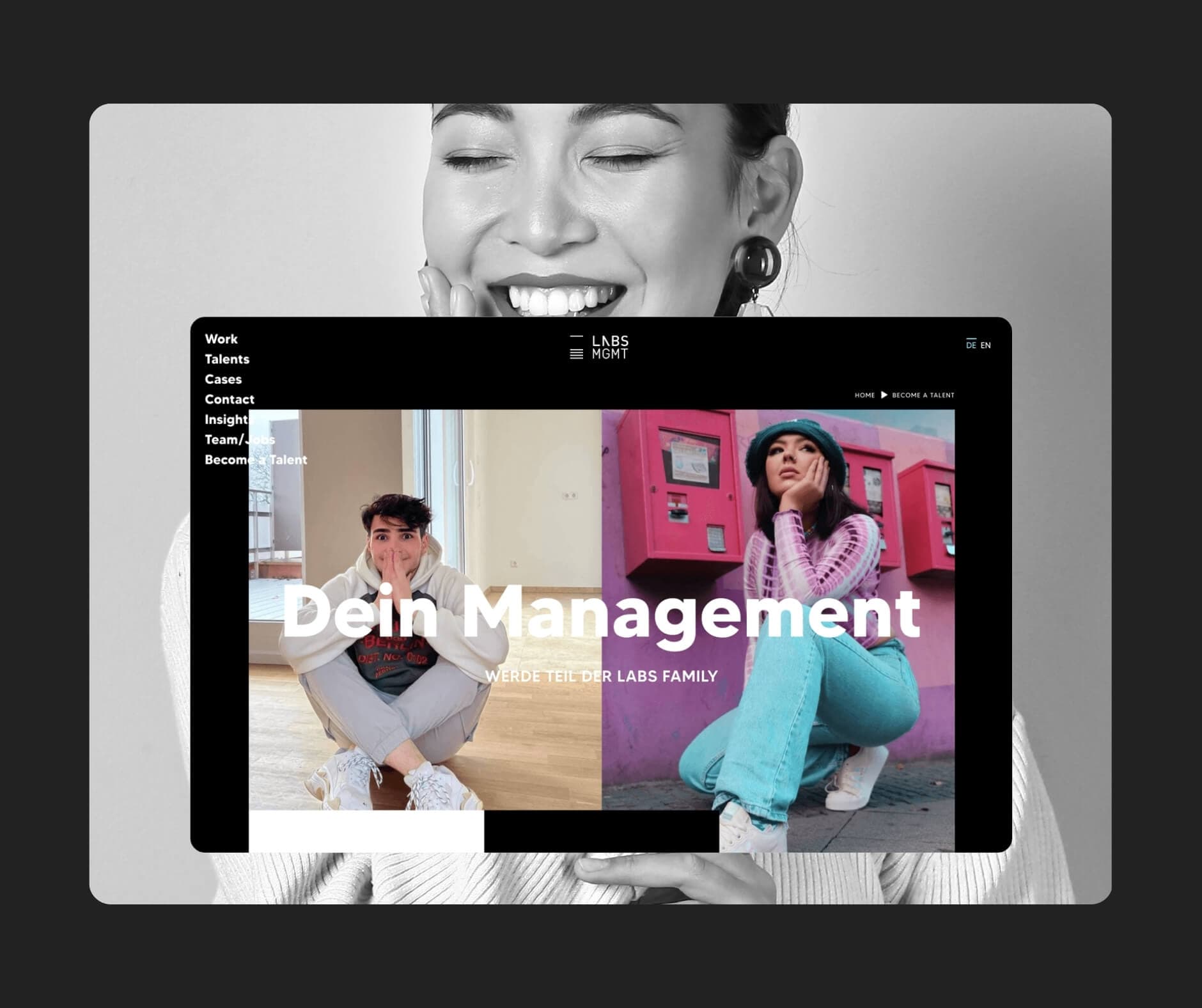 Labs Management - Become a talent