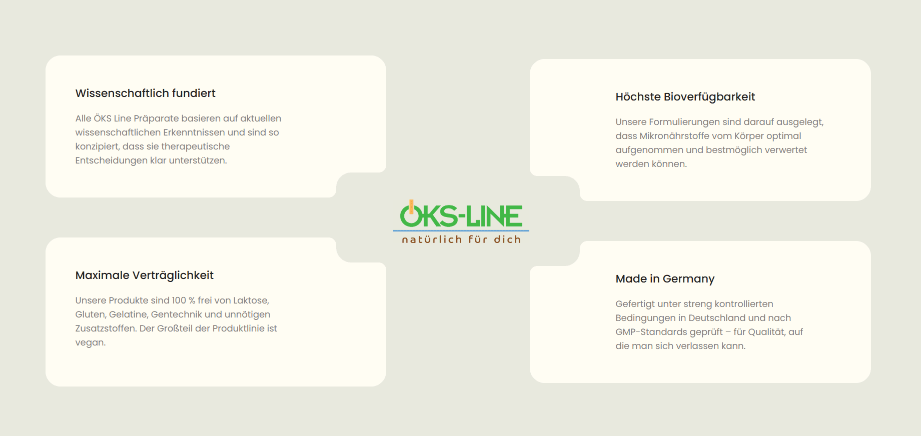 Öksline - Website-Ansicht 2 mit Content-Logik