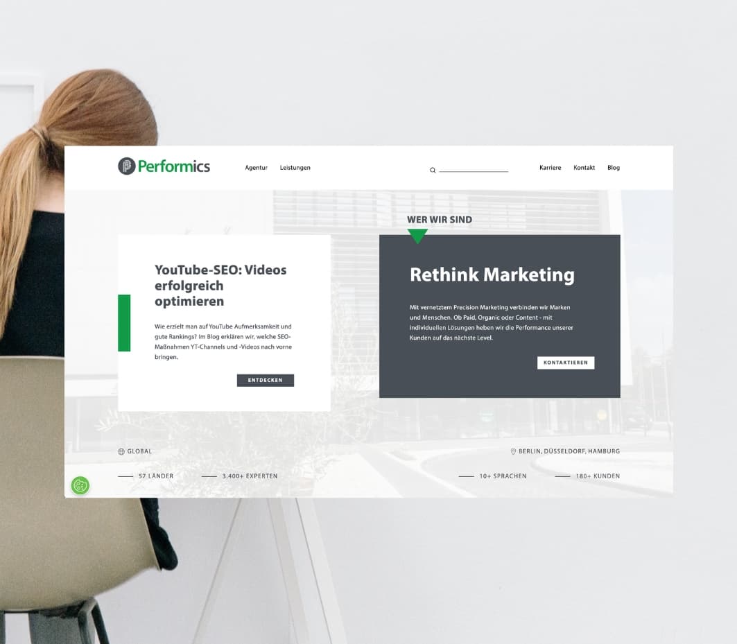 Performics - Homepage