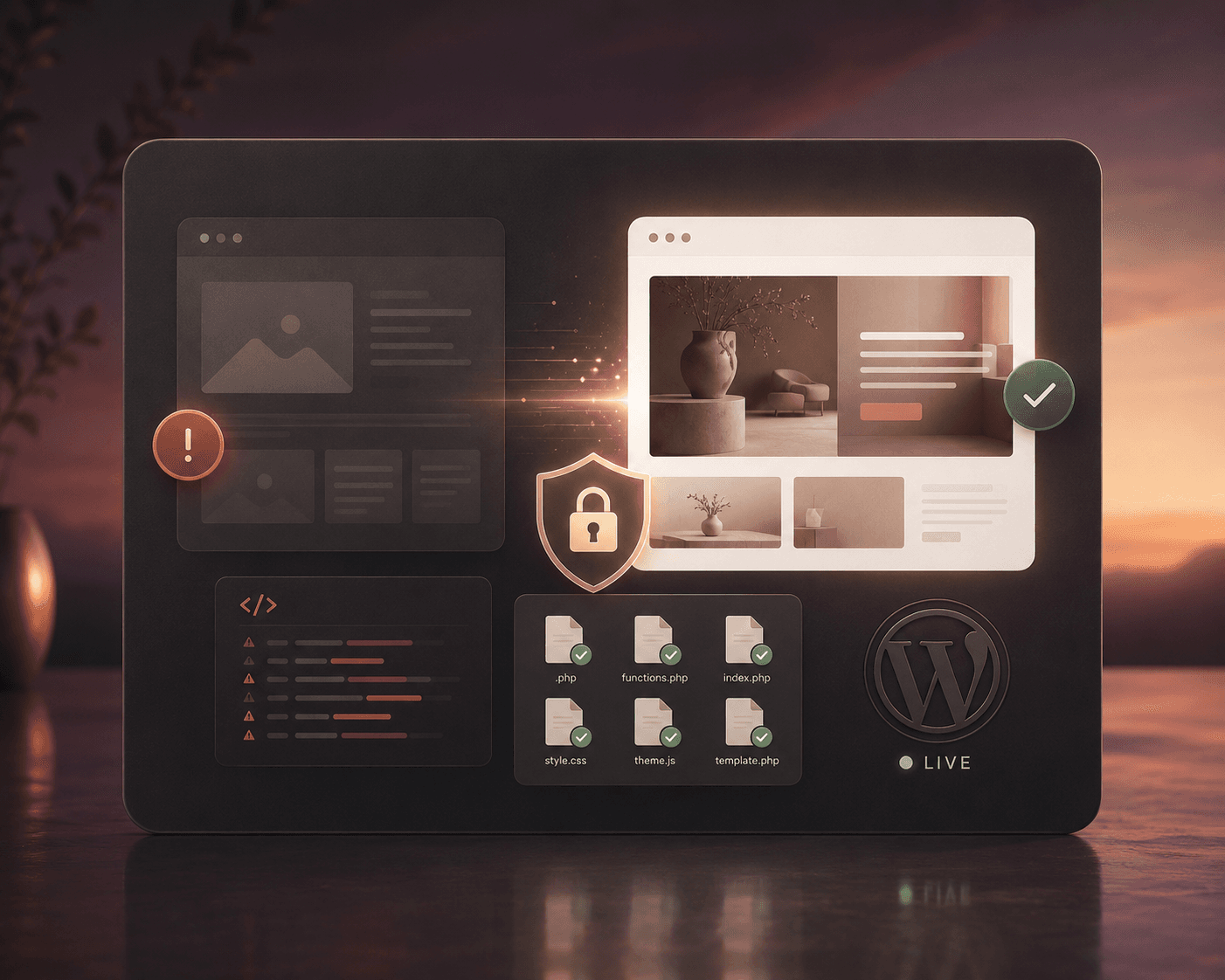 WordPress Hacking Recovery mit Bereinigung, Härtung und Nachkontrolle