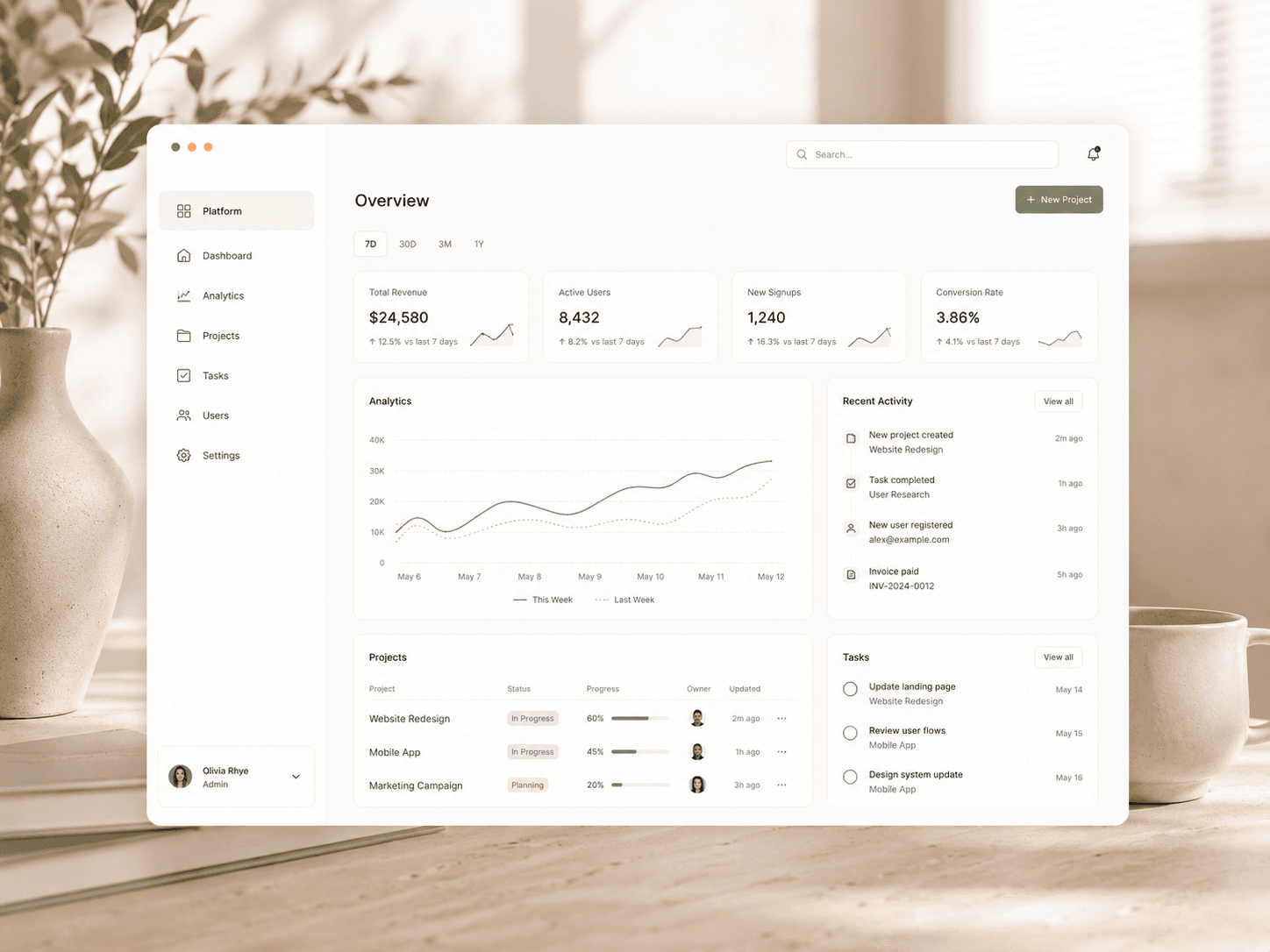 Web Apps and platforms service visual with a digital system interface