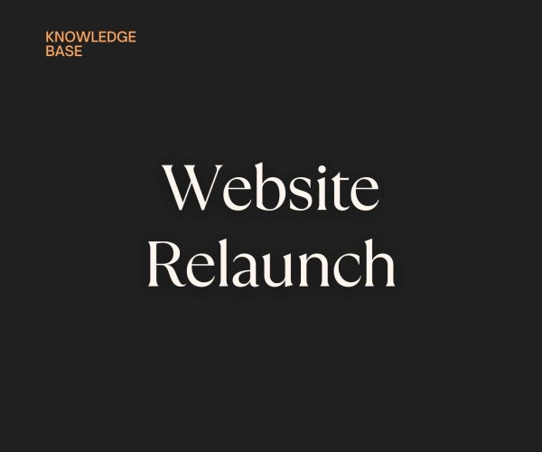 Website Relaunch